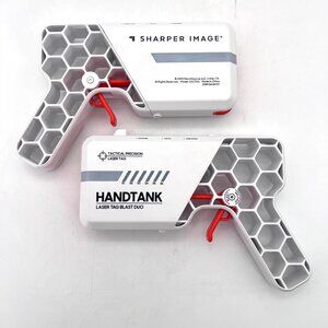 Sharper Image Handtank Laser Tag Blast Duo Set Tactical Precision 2023